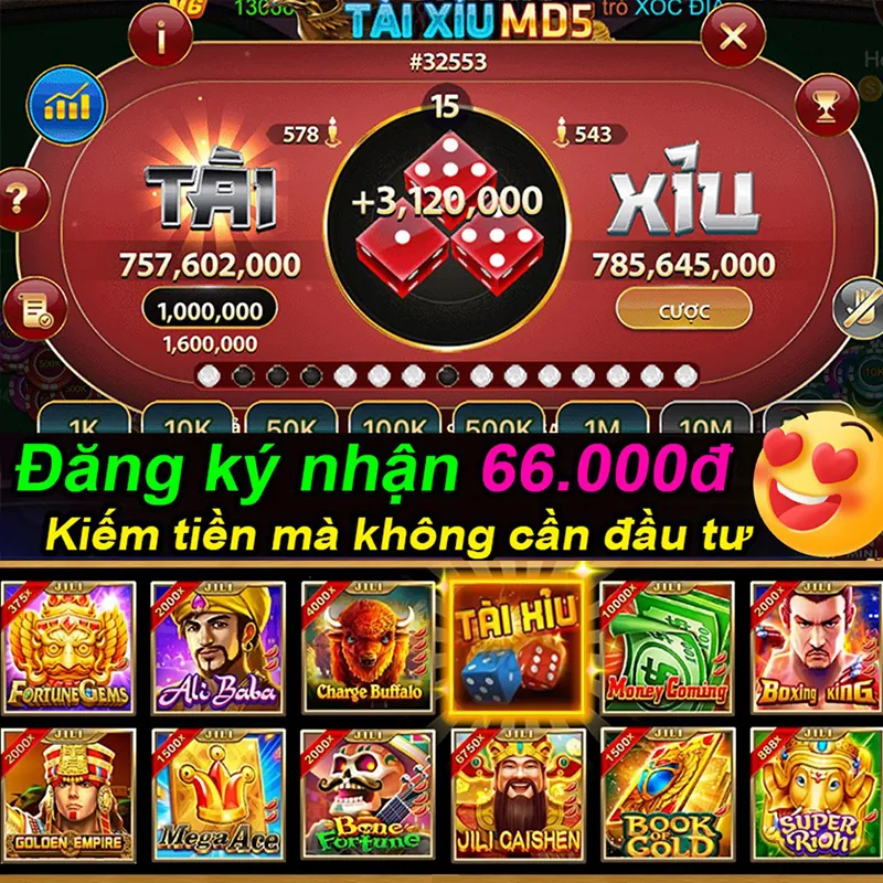 Nạp tiền và đặt cược